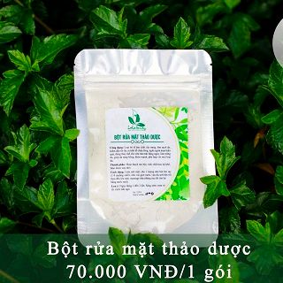 Bột rửa mặt thảo dược LohaBeauty