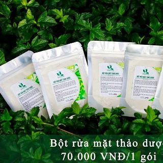 Bột rửa mặt thảo dược LohaBeauty