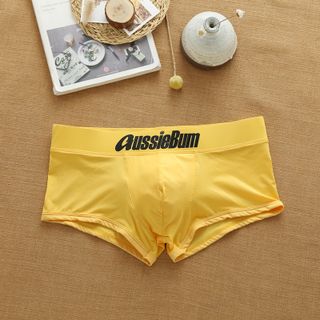 SỊP NAM Sịp Đùi Nam AUSSIEBUM Thun Lạnh Cao Cấp Màu Vàng