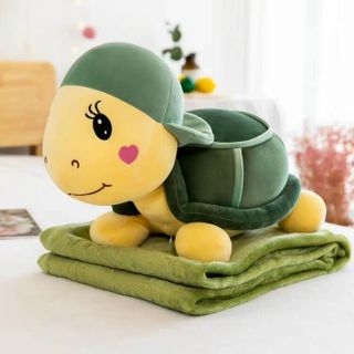 Bộ Chăn Gối Văn Phòng 3in1 RÙa