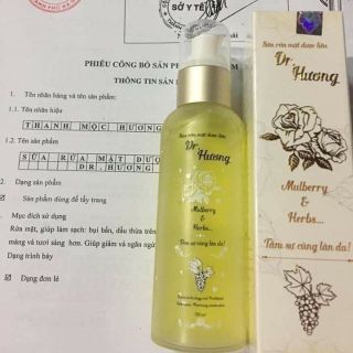 Sữa rửa mặt dr hương