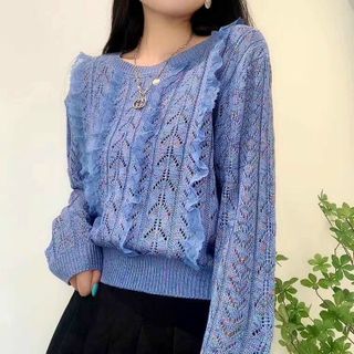 Áo len bo gấu