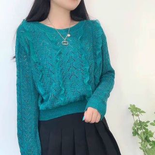 Áo len bo gấu
