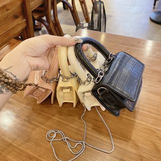 Túi xách mini hoa cúc sa nhiều màu