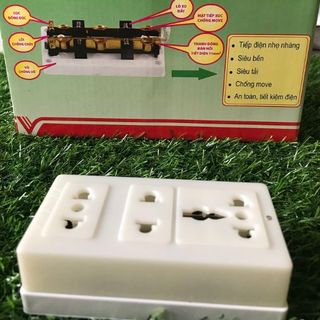 Ổ 3 cắm 3 ngả đa năng Vinamax