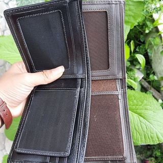 Ví nappa có lá , bao bóp bẻ , siêu mềm mịn