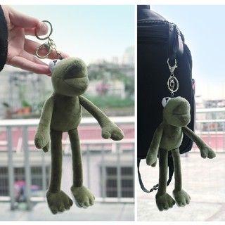 Ếch bông gắn chìa khoá, mic túi, balo siêu hot PK006