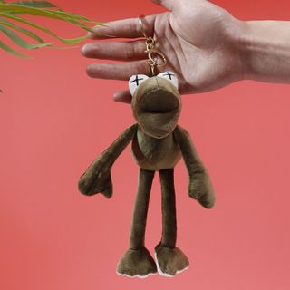 Ếch bông gắn chìa khoá, mic túi, balo siêu hot PK006