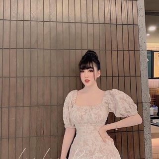 Đầm gấm siêu sang chảnh