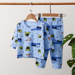 Bộ cotton tre dài tay Quảng Châu