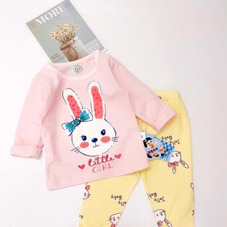Bộ cotton co giãn 4c -Nhỡ - Quảng Châu