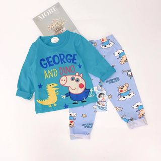 Bộ cotton co giãn 4c -Nhỡ - Quảng Châu