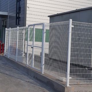 Hàng rào mạ kẽm - hàng rào lưới thép