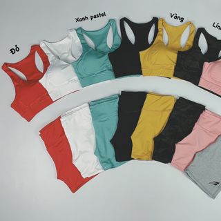 Set Ngắn Tập Gym D.Y.E Siêu Cute
