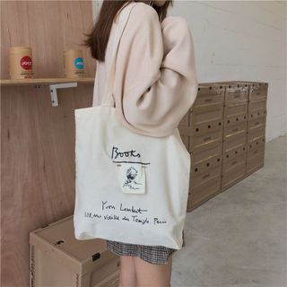 Túi tote đeo vai Books hàn quốc ulzzang - TV019 giá sỉ