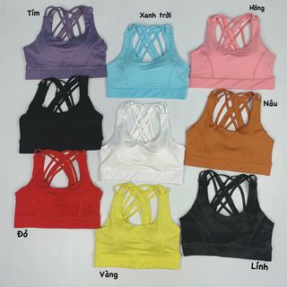 Áo Bra 6 Dây Tập Gym, Yoga Siêu Hot