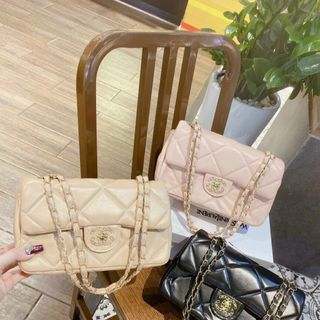 Túi Đep Chéo Nữ Khoá X Trần Trám To size 25