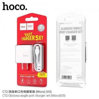 Bộ sạc Hoco C72 cổng SS giá sỉ