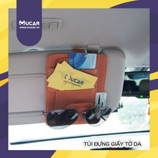 Túi đựng giấy tờ kẹp tấm chắn nắng xe ô tô