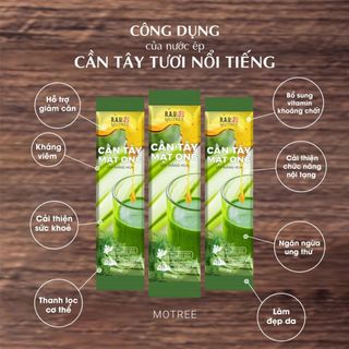 cần tây mật ong motree mua 3 tặng 1 chai