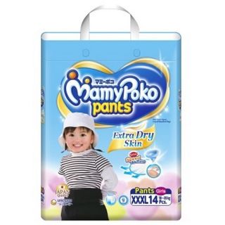 TÃ QUẦN MAMYPOKO XXXL14 CHO BÉ GÁI TỪ 18-35kg giá sỉ