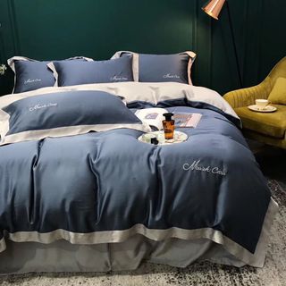 Bộ Chăn Ga Gối Lụa Tencel 60s Markcross Cao Cấp