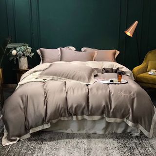 Bộ Chăn Ga Gối Lụa Tencel 60s Markcross Cao Cấp