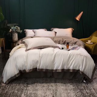 Bộ Chăn Ga Gối Lụa Tencel 60s Markcross Cao Cấp