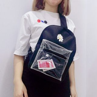 Túi đeo nam nữ - túi đeo chéo hoa cúc bama