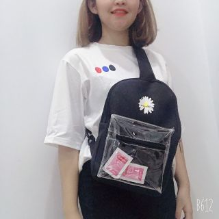Túi đeo nam nữ - túi đeo chéo hoa cúc bama