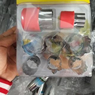 Bộ sấn hình củ quả 8 chi tiết