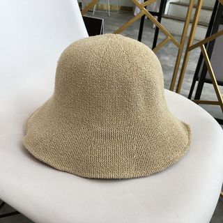 Mũ cói vành chữ M thời trang - mũ cói hàn quốc vành nhỏ siêu sinh