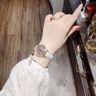Davena bling bling rose dây trắng
