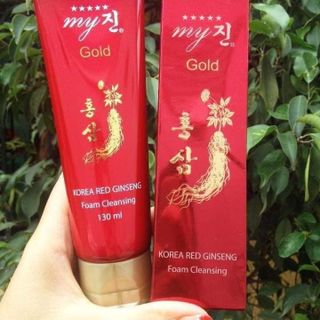 Sữa Rửa Mặt Hồng Sâm Đỏ My Gold