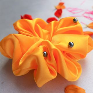 SCRUNCHIES DÂY BUỘC TÓC, CHUNG TÓC PHI BÓNG/ LỤA SATIN NHIỀU MÀU