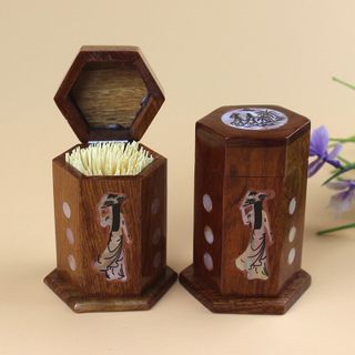 Tăm gỗ khảm sơn mài