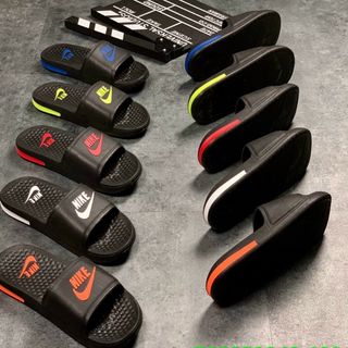 Dép Nam Đen chử màu