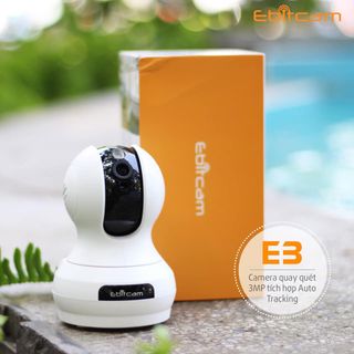 Camera Wifi Ebitcam E3 Full HD 1080P 2MP - Phát Hiện Chuyển Động, Đàm Thoại 2 Chiều, Xoay 360