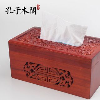 Hộp đựng giấy ăn bằng gỗ