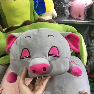Gấu bông heo phê cần 40cm