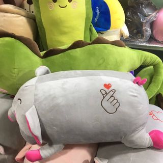 Gấu bông heo phê cần 40cm