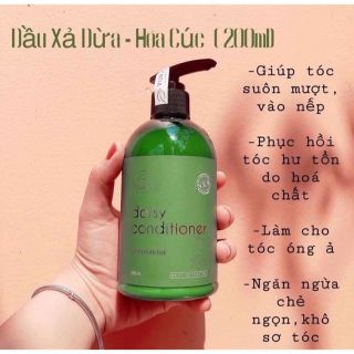 [ 100% ]Dầu Xả Dừa Hoa Cúc Vijully Phục Hồi Tóc Hư Tổn