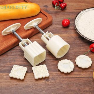 Khuôn làm bánh dẻo,bánh nướng 4 chi tiết