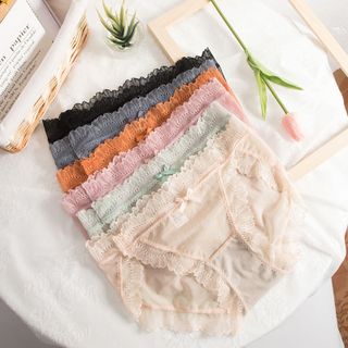 SET 10 QUẦN LÓT REN PHỐI LƯỚI XUYÊN THẤU 152