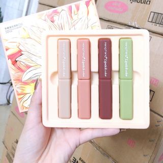 Son thỏi Hengfeng Liscolor hộp 4 cây