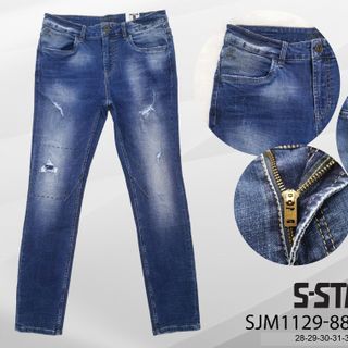 QUẦN DÀI JEANS NAM CAO CẤP FORM SKINNY - SJM 1129