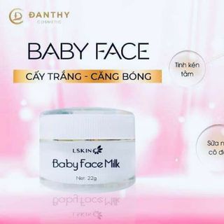KEM BABY FACE MILK CẤY TRẮNG CĂNG BÓNG CÔNG TY ĐAN THY