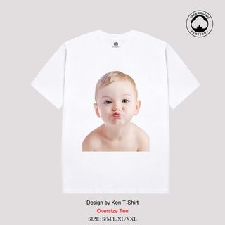 Áo Thun Cotton 100% In Hình Em Bé