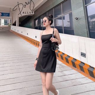 Đầm đen 2d cúp ngực form A
