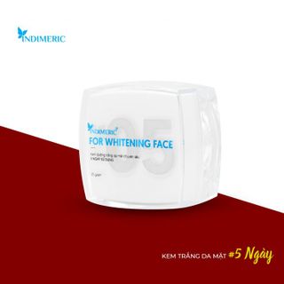 Kem Dưỡng Trắng Da Mặt Indimeric 5 Ngày